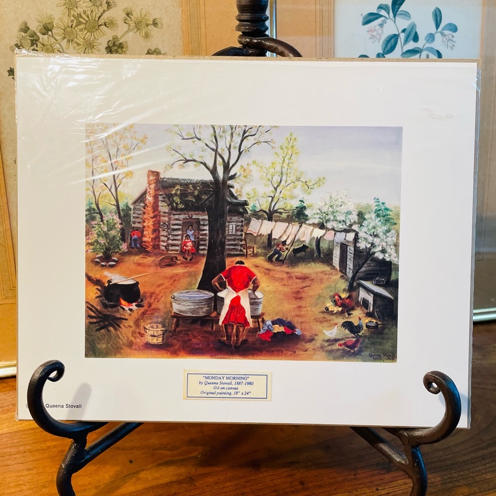 Queena Stovall Print “Monday Morning” 8x10 Vintage 1981